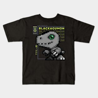 digimon vb black agumon Kids T-Shirt